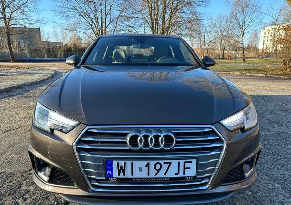 Audi A4 cena 95900 przebieg: 35000, rok produkcji 2019 z Siewierz małe 781